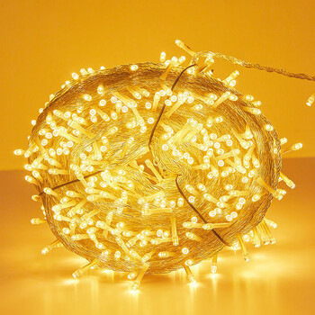 房间生日布置led小彩灯闪灯串灯满天星简约灯珠15米10灯电池款电池