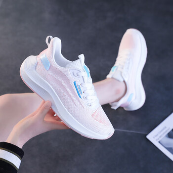 蜘蛛王平替款运动鞋女款夏季透气女鞋初中学生跳绳减震轻便中考体育