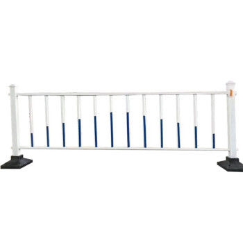 丰稚 蓝白防撞市政护栏 城市交通道路护栏 隔离防护围栏 高0.8米加厚 单位：米