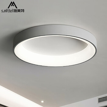 美特卧室灯吸顶灯简约现代led温馨浪漫房间客厅灯饰创意卧室北欧灯具