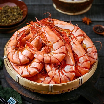 烤虾干即食 大号九节虾干斑节虾干孕妇营养健康零食 大虾干海产干货熟