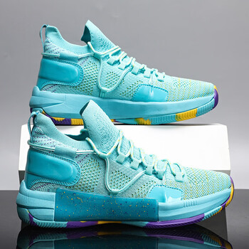 pa ke透气实战音速7休闲运动篮球男鞋闪击6网面鞋子汤普森5驭帅7中