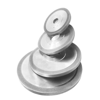 梵选 电镀金刚石砂轮片100/125/150/200平行钻石砂轮合金钨钢一个 100