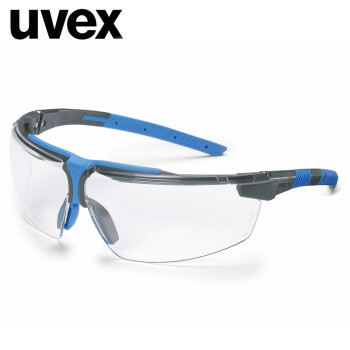 UVEX护目镜透明防雾挡风定做防尘防风沙骑行摩托车运动打磨防护眼镜男9190275