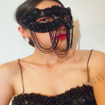 成人蕾丝sm眼罩半脸情趣面具假面女凰威尼斯名媛面纱私人派对直播舞会