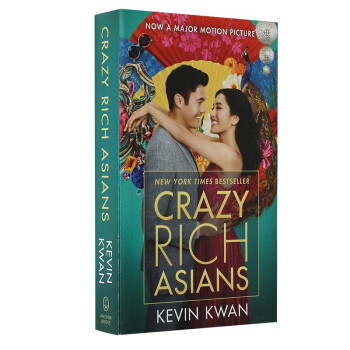 摘金奇缘 同名电影小说 英文原版 Crazy Rich Asians 疯狂的亚洲富豪