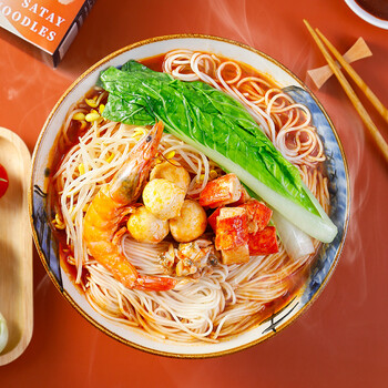 山野厦门沙茶面275g*3盒闽南风味海鲜面夜宵速食早餐 沙茶面 275g*1盒