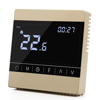 小米(mi)同款水采暖通用面板水地暖温控器智能恒温液晶温控开关电热