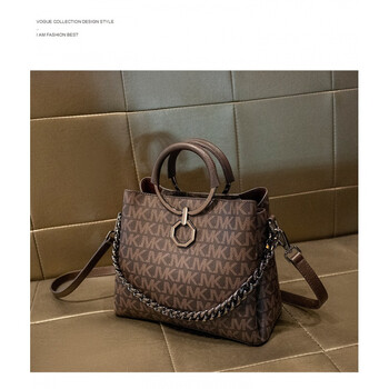 法国品牌mkzarea 经典字母真皮包包女单肩包斜挎包大容量手提包潮送