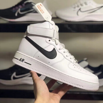 icnnikeiaf1权志龙空军一号男女鞋白黑熊猫低帮休闲运动跑鞋情侣板鞋