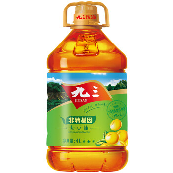 九三 非转基因 三级 大豆油 4L