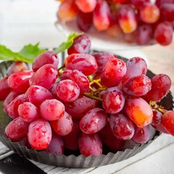 无籽红提 云南新鲜当季水果大红提 克伦生无籽葡萄 4斤 精选装