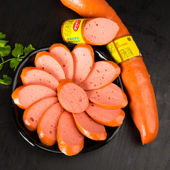 朝阳特产柏慧燕都六号肠6号肠散装火腿肠4斤装真空加冰