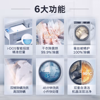 入手评测:博世滚筒洗衣机WSD374A80W真实感受，老司机全面解析