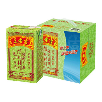 王老吉 凉茶 植物饮料 绿盒装清凉茶饮料 250ml*12盒 整箱水饮 中华老字号