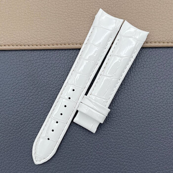 t035210a t035207a原装真的皮表带18mm 原装白色无扣(质保一年) 18mm