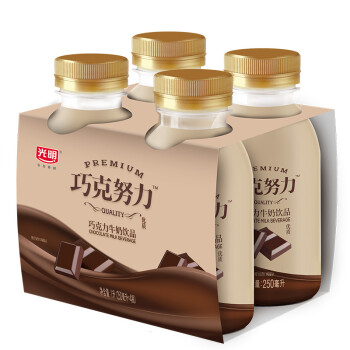 光明 巧克努力 牛乳飲品巧克力 250ml*4