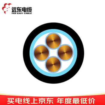 远东电缆 YJV22-4*16 铜芯铠装电力电缆 10米【有货期50米起订不退换】