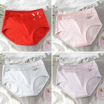 女生内裤发育期初中生内裤少女高中生女大童内裤三角裤小女孩 8814