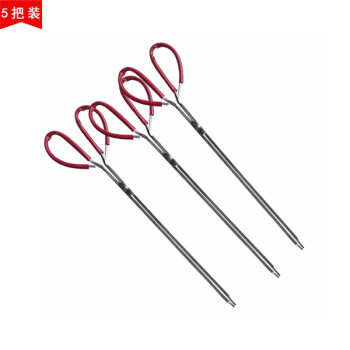 絮实 亮火钳 5把装火钳 垃圾钳 捡垃圾拾物器取物器捡拾器 垃圾分类夹保洁工具劳务用品