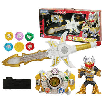 铠甲勇士召唤腰带召唤器拿瓦玩具卡魄装备套装 567902升级帝皇侠装备