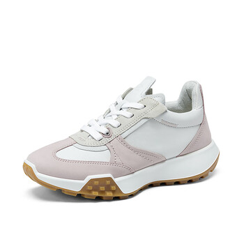 爱步(ecco)运动鞋女 2023新款休闲鞋厚底阿甘鞋跑鞋 复古跑鞋211723