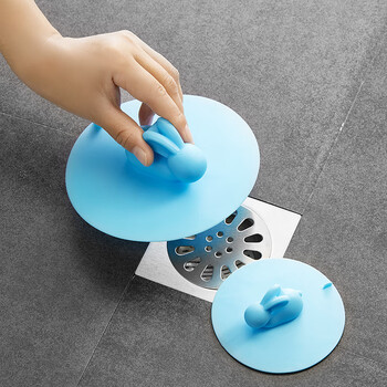 海迎下水道防臭盖卫生间地漏盖家用浴室水堵水槽防臭防堵塞子下水道