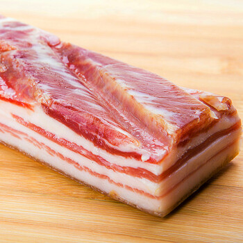 台州温岭特色咸五花肉风晒咸猪肉咸肉条农家风味450g