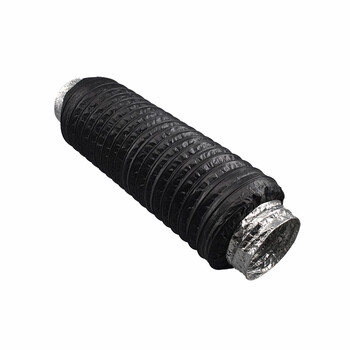 风机消音器新风配件柔性消音保温软管可伸缩消声器风机管道降噪软连接