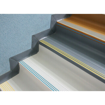 pvc塑胶幼儿园楼梯踏步板滑条 楼梯隔音地胶地板地毯地垫 滑条