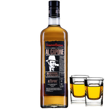 乌克兰洋酒原瓶进口alcapone阿尔卡彭威士忌40度烈酒700ml