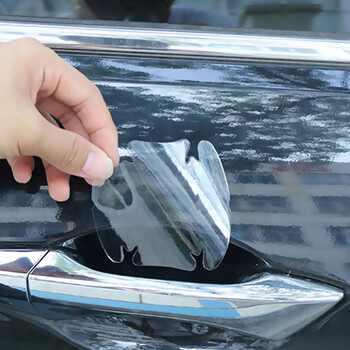 车门把手贴防刮贴加厚犀牛皮汽车门把手防护贴膜通用门碗贴纸隐形 2包