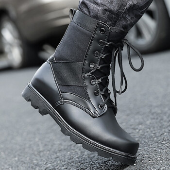 igiftfire新式17超轻作战靴男透气作训鞋战术空降靴高帮防水防滑登山