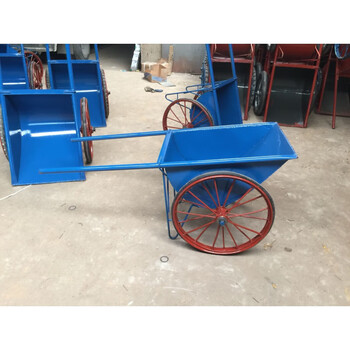 柒言旺发工程加厚劳动车手推车灰斗车工地人力建筑斗车家用垃圾车普通