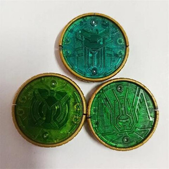 万代(bandai)日版假面骑士欧兹ooo腰带核心硬币鸟系联组dx版 虫系