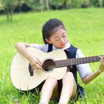 卡马kepma36寸儿童吉他es36/es36e民谣新手入门学生电箱木吉它初学者
