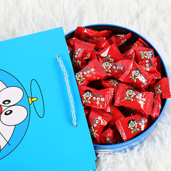 旺旺儿童软糖圣诞节糖果礼盒装送女朋友情人节礼物时尚小包旺仔糖28颗