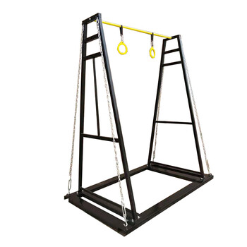 3米可调节单杠 吊环