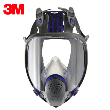 3M FF-402 硅胶全面具 防毒防尘面罩 喷漆防毒口罩 金属烟面罩 定做