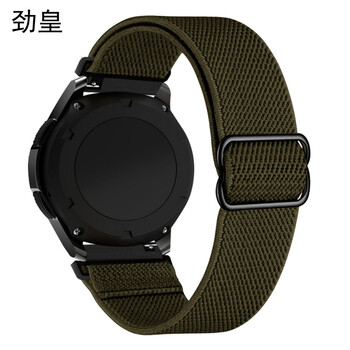 橄榄绿_可调节尼龙弹力表带 佳明245/245m/645/s40表带