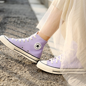 converse匡威女鞋2021秋季新款1970s三星标经典款运动鞋高帮耐磨透气