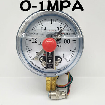 适用于耐震电接点压力表ytnxc-100抗震液压表ynxc100真空表0-40mpa 1