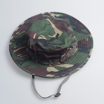雪峰狐  大檐奔尼帽迷彩圆边帽防晒遮阳帽战术渔夫帽子 特战迷彩