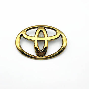 融晟适用于适用于卡罗拉车标前中网后尾箱标金色字母标志贴汽车改装