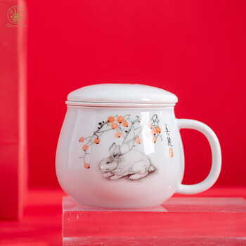 昌南(changnan)陶瓷马克杯茶杯水杯家用赠礼办公茶杯杯子创意咖啡杯