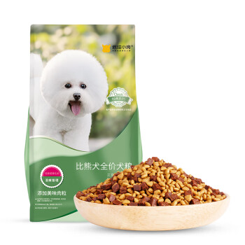 疯狂的小狗 狗粮小型犬比熊专用 宠物幼犬成犬 1.5kg