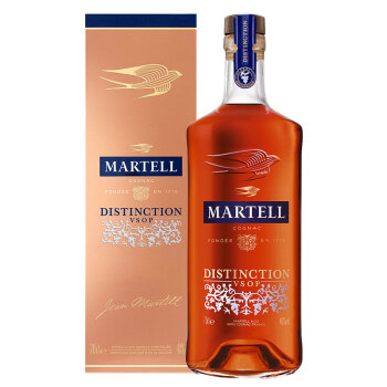 马爹利（Martell）洋酒 鼎盛 VSOP 干邑 白兰地 700ml 法国原装进口烈酒