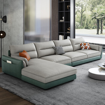 隆骄北欧科技布布艺沙发组合小户型沙发客厅组合套装简约现代可拆洗