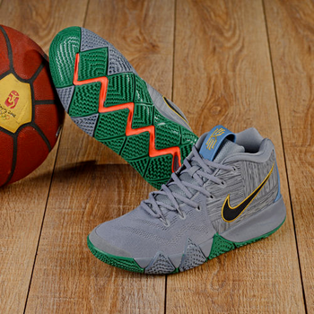 kyrie4男女鞋气垫减震炫彩万圣节运动球鞋 灰绿 39