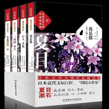 日本文学大师夏目漱石作品精选集套装共4册 我是猫 三四郎哥儿 行人草枕 从此以后心 摘要书评试读 京东图书